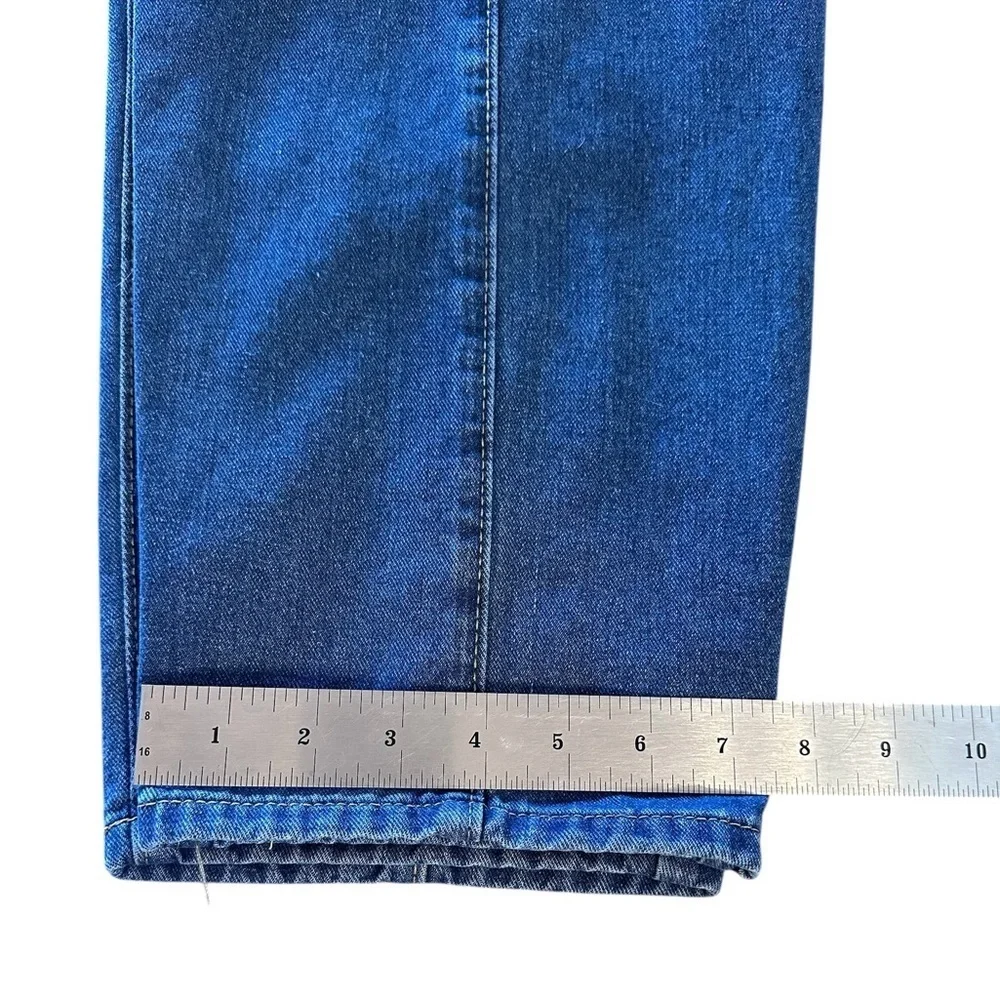 Taste 81 Heritage Patchwork Womens Size XL Two Tone Carpenters Style Jeans